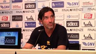 Finale Play Off ParmaAlessandria 20 conferenza stampa Cap Alessandro Lucarelli [upl. by Viradis]