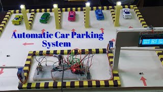 Automatic Car Parking System  Digital Car Parking System using Arduino Nano [upl. by Aslehc950]