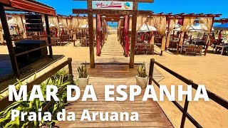 ARACAJU PRAIA DE ARUANA Mar da Espanha [upl. by Eserrehs]