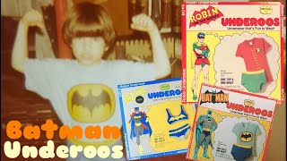 The History of Batman Underoos SuperPowers Batman1989 Batman70s Mego DC [upl. by Charmaine]