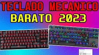 MEJOR TECLADO MECANICO BARATO Y CALIDAD PRECIO ARGENTINA 2023 [upl. by Lewendal]