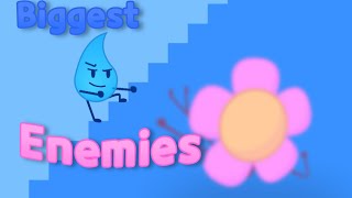 Each BFDI Contestants Biggest Enemy [upl. by Radborne]