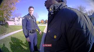 Man arrested after refusing to talk SUBSCRIBE to CRIME TIME [upl. by Adraynek]