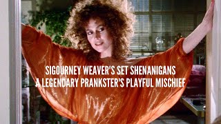 Sigourney Weavers Set Shenanigans A Legendary Pranksters Playful Mischief [upl. by Patric]