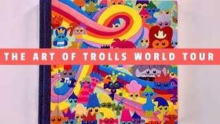 The Art of Trolls World Tour flip through Artbook [upl. by Lenod510]