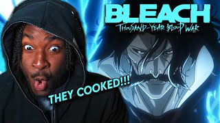 FINALLY COUR 3 BLEACH TYBW Part 3 The Conflict TRAILER REACTION [upl. by Dagmar]