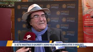 LA LECTIO MAGISTRALIS DI GALIMBERTI E ALBANO NELLA VESTE DI AMBASCIATORE DI UNISALENTO [upl. by Notnirt]