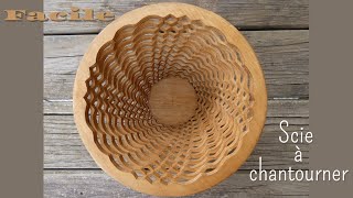 Tuto DIY facile pour créer un panier en bois avec une scie à chantourner [upl. by Nagey]