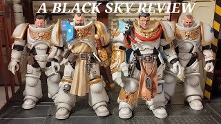 Lets Compare Joytoy Warhammer 40k White Consuls 118 Action Figures [upl. by Nylisoj922]