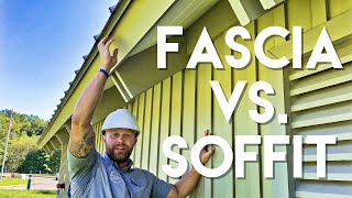 Fascia vs Soffit Whats the Difference [upl. by Lednic]