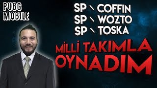 COFFİN  WOZTO  TOSKA  TÜRKİYE TAKIMI İLE OYNADIM PUBG Mobile Gameplay 2 [upl. by Aneen]