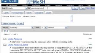 Búsqueda en Pubmed utilizando MeSH [upl. by Gardiner]