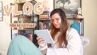 Une liseuse COULEUR  😍 VLOG 48h de lecture 💛 [upl. by Alec]