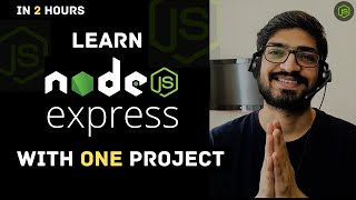 Learn Nodejs amp Express with Project in 2 Hours [upl. by Kado]