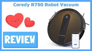 Coredy R750 Robot Vacuum Cleaner Review ❤️ [upl. by Michale]