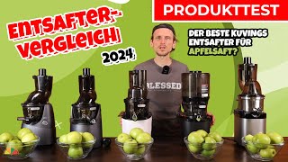 Kuvings Entsafter Vergleich 2024  Bester Entsafter für Apfelsaft [upl. by Kimmel]