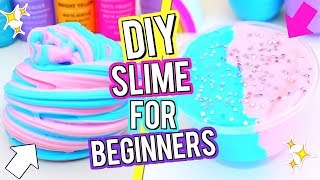 How To Make The BEST FLUFFY SLIME DIY Cotton Candy Slime Slime Tutorial For Beginners [upl. by Spada794]