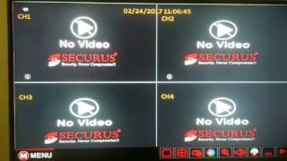 SECURUS CCTV  ASL AHD Series DVR P2P Mobile Configuration [upl. by Nancee]