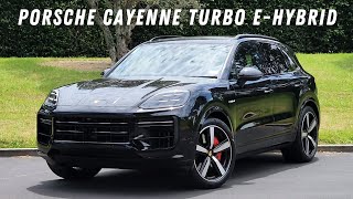 Porsche Cayenne Turbo ehybrid Full Review [upl. by Alliuqaj477]