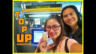 How to BUY TOP UP Tourist Pass EZ Link amp Net Flash Pay Card Standard Ticket  SINGAPORE MRTBUS [upl. by Akilam973]