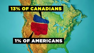 Why Americas North is Emptier Than Canadas South [upl. by Agustin]