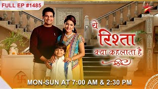 Jasmeet ki hui emotional बिदाई  Full Episode1485  Yeh Rishta Kya Kehlata Hai [upl. by Arais]