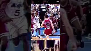 Shaq amp Dennis Rodman Intense Physical Battles on the Court 🏀🔥 ShaquilleONeal DennisRodman NBA [upl. by Ivar335]