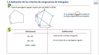 16 Aplicación de los criterios de congruencia de triángulos [upl. by Kori]