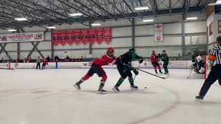 Aaron Matthews Goalie Twin City Thunder NCDC Highlights vs Cyclones 31024 2min0s [upl. by Oirasan]