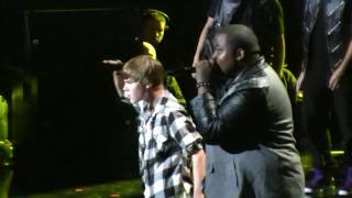 Justin Bieber  the NYC Jingle Ball quotEenie Meeniequot HD Live on December 10th 2010 [upl. by Aianat]