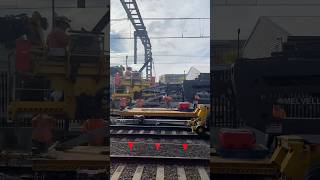 Bankstown Line Metro conversion work at Sydenham train metro sydneymetro bankstown conversion [upl. by Harifaz]