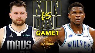 Minnesota Timberwolves vs Dallas Mavericks Game 1 Full Highlights  2024 WCF  FreeDawkins [upl. by Aleek786]