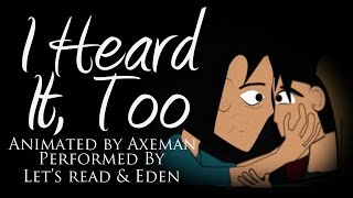 I Heard It Too  A Horror Short Animation by Axeman Cartoons featuring Lets Read [upl. by Stefano]