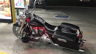 Ape Hangers installed at Harley Davidson [upl. by Ddahc]