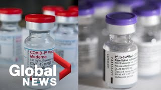 From Pfizer to Comirnaty Why are there new names for COVID19 vaccines in Canada [upl. by Annaigroeg]