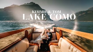 KIM  TOM Wedding Trailer at lakecomowedding italy lakecomoitaly [upl. by Hamal]