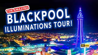 BLACKPOOL ILLUMINATIONS are INCREDIBLE  A walking tour through the Blackpool Lights [upl. by Ssew]