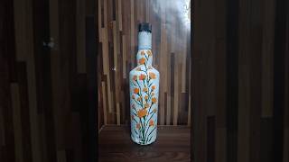 Bottle art craft ideas out of waste bottleshome decor items makingart viralshorts [upl. by Felt]