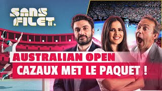 🎾Australian Open  Arthur Cazaux exploit fondateur  Sans Filet [upl. by Airdna]