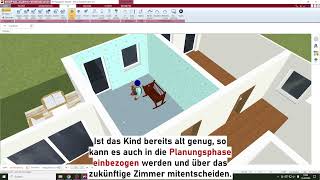 031 Kinderzimmer planen in 3D [upl. by Nonie674]