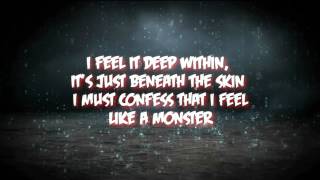 Skillet  Monster Lyrics HD [upl. by Atnuahc]