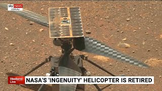 Nasa’s Mars helicopter ‘Ingenuity’ mission comes to an end [upl. by Anoniw]