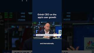 Grindr CEO on the apps user growth [upl. by Savage]