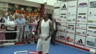 Universum Box Promotion Training Alexander Dimitrenko Eddie Chambers HD [upl. by Feldstein416]