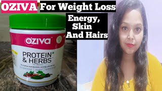 OZIVA PROTEIN AND HERBS for Women  Whey Protein for Weight loss  Review ⚡ [upl. by Atinal216]