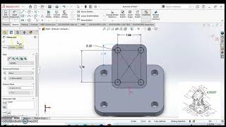 ELECTIVE 1DRAWING 2 TRAZOIDE INDUSTRIES  SOLIDWORKS 2021 [upl. by Cherish]