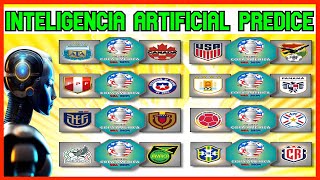 🔥COPA AMERICA 2024 INTELIGENCIA ARTIFICIAL PREDICE LA FECHA 1  COPA AMÉRICA 2024 [upl. by Gambrill]