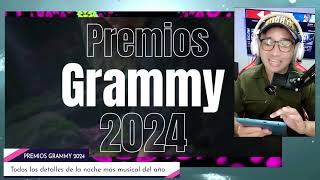 66ª edición de los Premios Grammy 2024👑 Todo sobre la noche más importante de la música [upl. by Anirrehs]