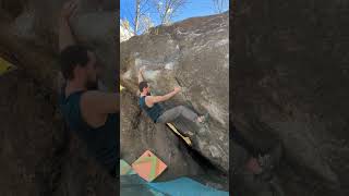 Minturn Mile V6 bouldering climbing [upl. by Amahs289]