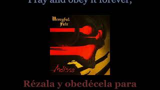 Mercyful Fate  Satans Fall  06  Lyrics  Subtitulos en español Nwobhm Traducida [upl. by Leoni]